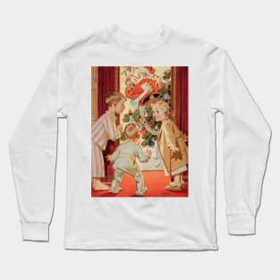 Joseph Christian Leyendecker, Christmas 01 Long Sleeve T-Shirt